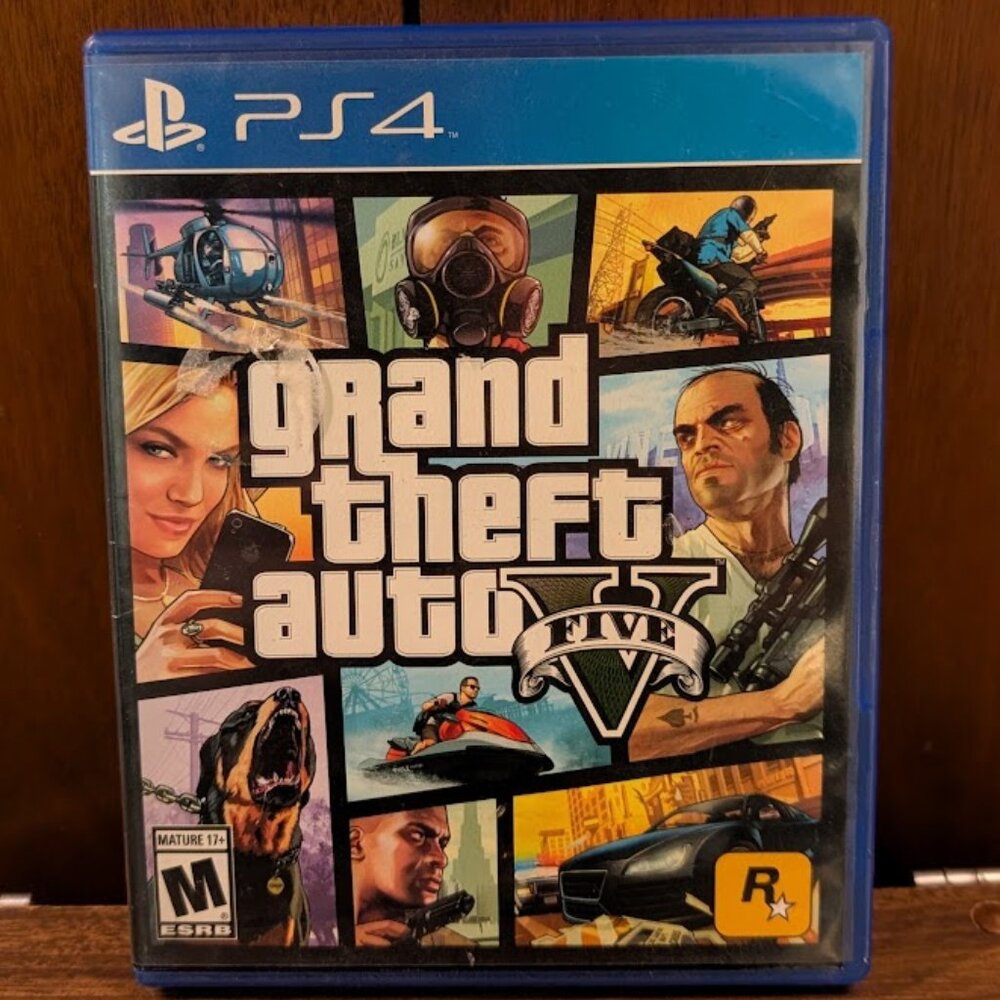 Pre-owned PS4 Grand Theft Auto Game
